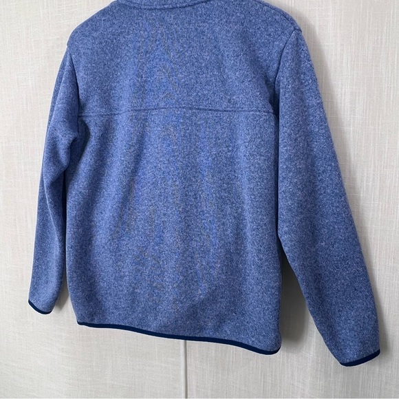 Eddie Bauer Radiator Fleece 2.0 Snap Mock Neck Pullover Jacket Blue Size L - Picture 10 of 12